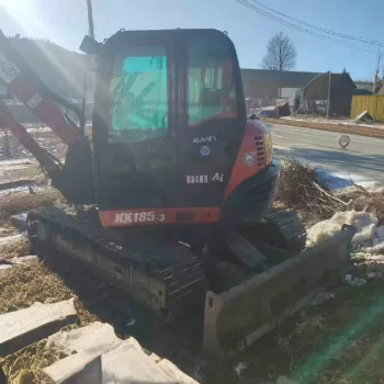 Used Kubota KX185 3 Crawler Excavator for Sale