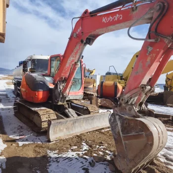 Used Kubota KX185 3 Crawler Excavator for Sale10