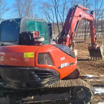 Used Kubota KX185 3 Crawler Excavator for Sale8