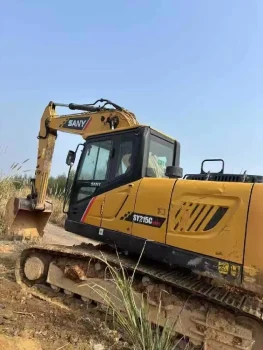 Used SANY SY215C Excavator for Sale3