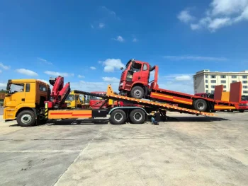Used Sinotruk Howo 12Tons Knuckle Boom Crane for Sale2