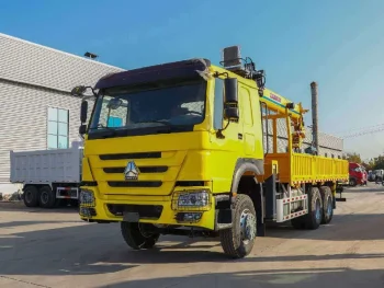 Used Sinotruk Howo 12tons Stick boom crane for Sale