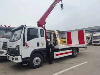 Used Sinotruk Howo Euri 3series Stick boom crane for Sale