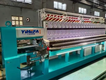 Used YIHEFA 22 Head Quilting Machine for Sale