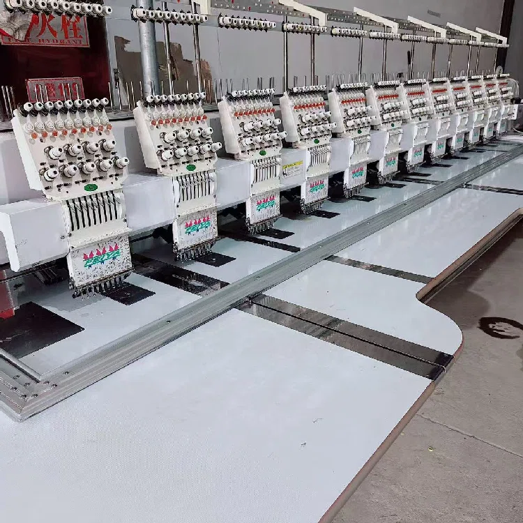 Used FEIYA 9 Head 500680 Embroidery Machine for Sale1