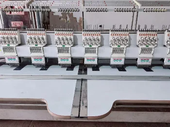 Used FEIYA 9 Head 500680 Embroidery Machine for Sale2