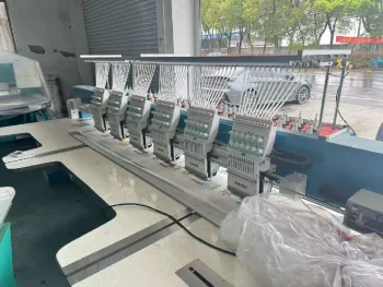 Used Feitian Shenyun 12 Needles Embroidery Machine for Sale