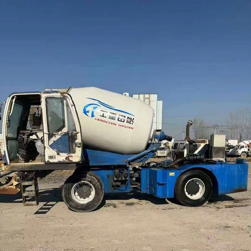 Used HAITIAN 5500 Self Loading Concrete Mixer Truck for Sale999