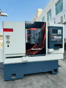 Used POSEN CK45 CNC Lathe Machine for Sale4