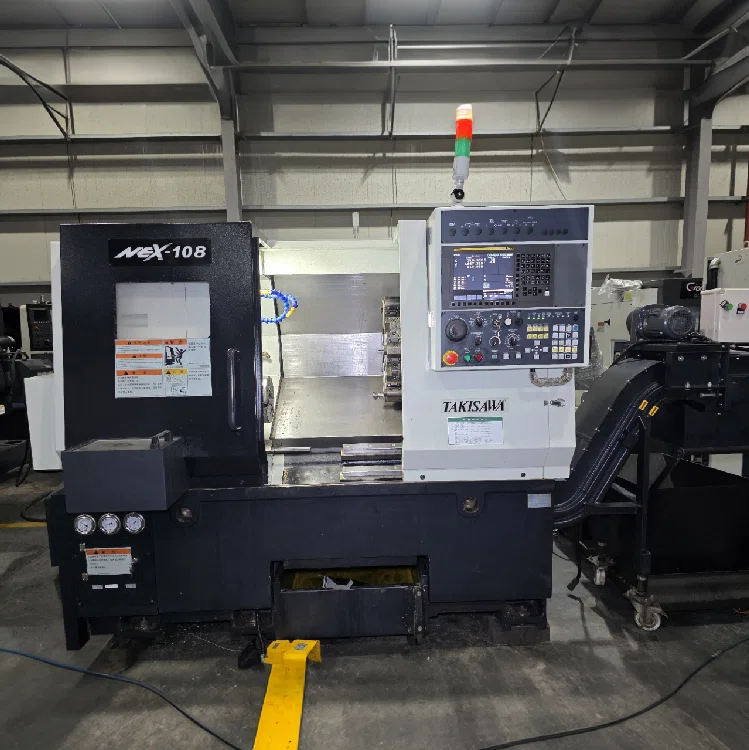 Used TAKISAWA NEX 108 CNC Lathe Machine for Sale999 1