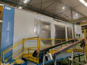 Used KraussMaffei KM4000 25000MC Injection Molding Machine for Sale