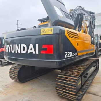 Used Hyundai R220LC 9S 22.25 Ton Crawler Excavator for Sale1