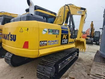 Used Komatsu PC130 7 Crawler Excavator for Sale2