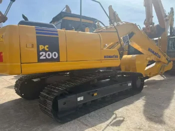 Used Komatsu PC200 7 20.1 Ton Crawler Excavator for Sale2