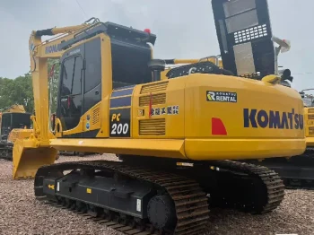 Used Komatsu PC200 8N1 19.5 Ton Crawler Excavator for Sale2