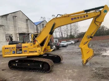 Used Komatsu PC200 8N1 19.5 Ton Crawler Excavator for Sale4