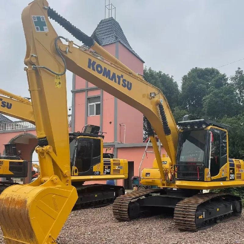 Used Komatsu PC200 8N1 19.5 Ton Crawler Excavator for Sale999