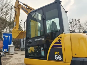 Used Komatsu PC56 7 5.3 Ton Crawler Excavator for Sale