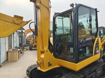 Used Komatsu PC56 7 5.3 Ton Crawler Excavator for Sale1