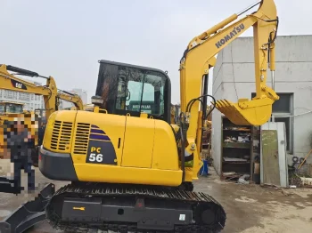 Used Komatsu PC56 7 5.3 Ton Crawler Excavator for Sale2