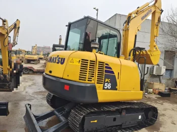 Used Komatsu PC56 7 5.3 Ton Crawler Excavator for Sale3