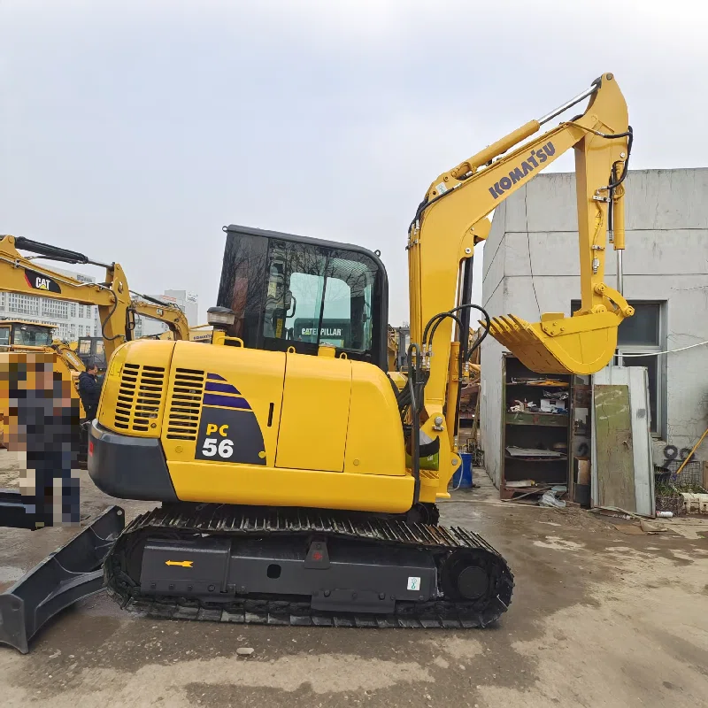 Used Komatsu PC56 7 5.3 Ton Crawler Excavator for Sale999