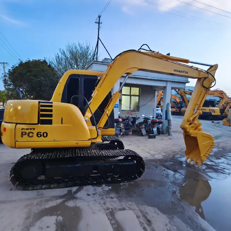 Used Komatsu PC60 7 6.3 Ton Crawler Excavator for Sale999