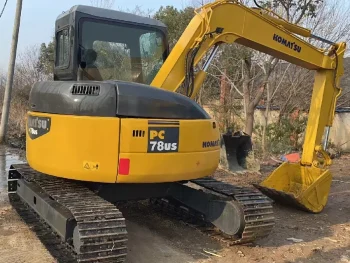 Used Komatsu PC78US 7.2 Ton Crawler Excavator for Sale1