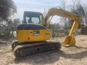 Used Komatsu PC78US 7.2 Ton Crawler Excavator for Sale3