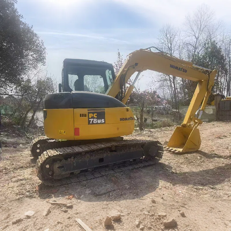 Used Komatsu PC78US 7.2 Ton Crawler Excavator for Sale999