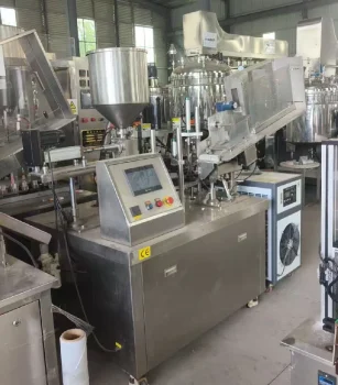 Used LIANHE Toothpaste Filling Machine for Sale1