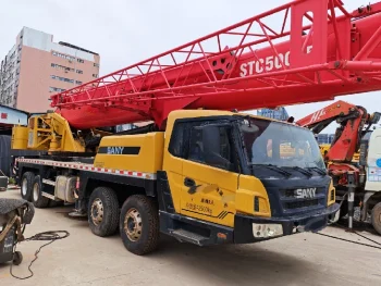 Used SANY STC500E5 Truck Crane for Sale5