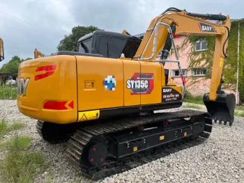 Used SANY SY135C Excavator for Sale5