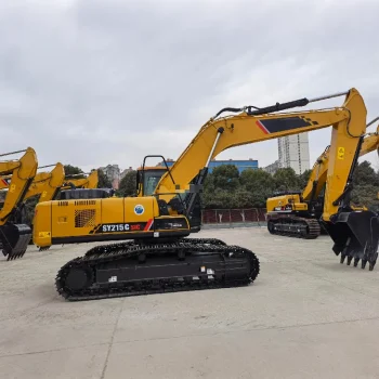 Used SANY SY215C SIC 21.9 Ton Crawler Excavator for Sale5