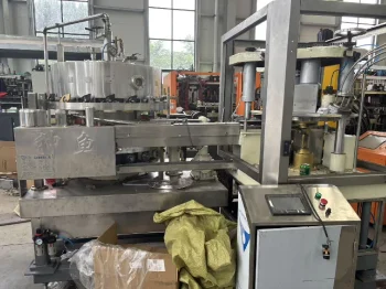 Used Deyong GF20 4 Can Filling and Seaming Machines for Sale1