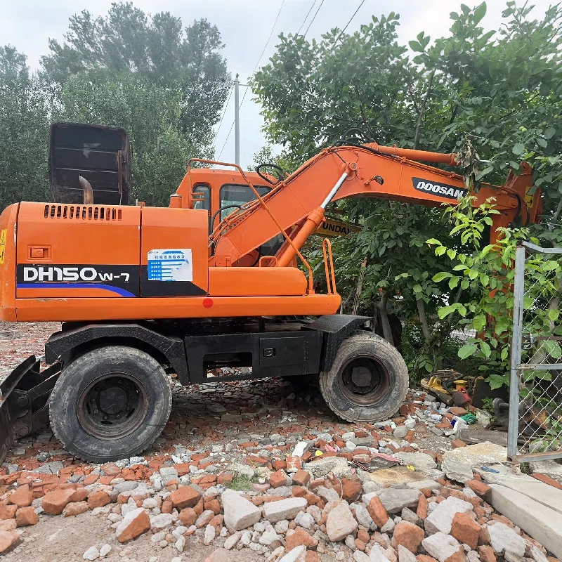 Used Wheel Excavator Doosan DH 150W 7 for Sale999