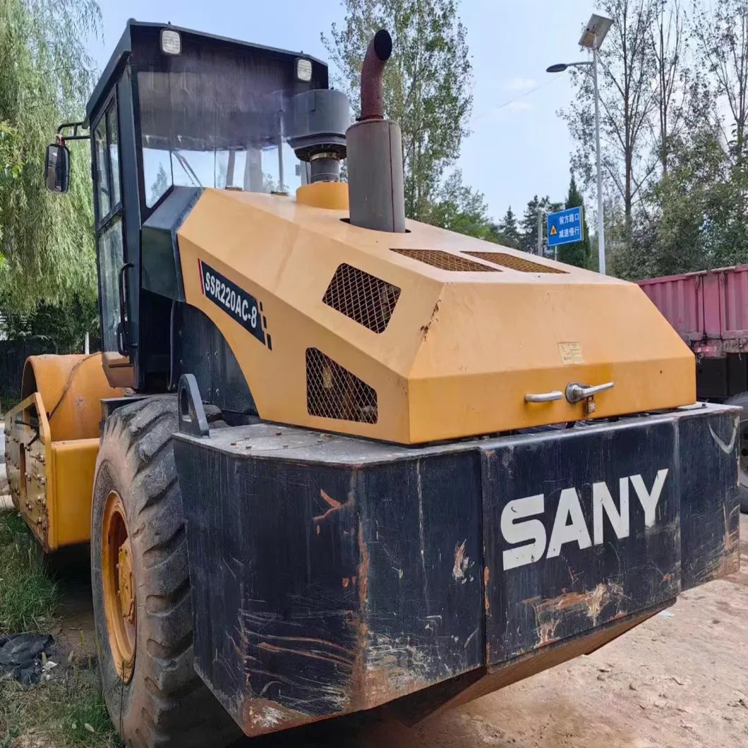 22 Tons Used Sany Roller Second Hand Road Rollers for Mining Construction