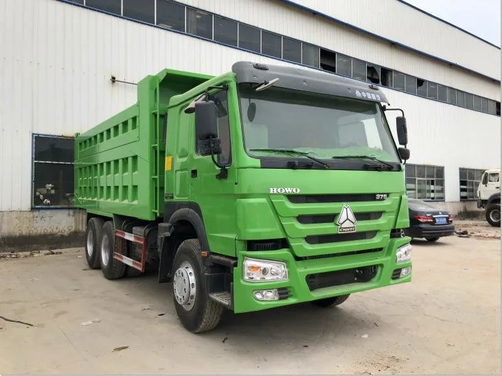 Used Sinotruk Euro 2 HOWO 6X4 371/375HP Dump Truck Tipper on Sale