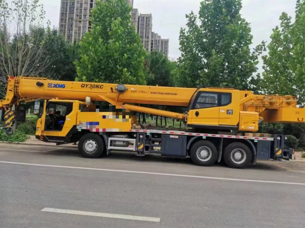 Perfect Near New Qy30kc 30t 50t 80t Truck Crane Mobile Crane Hydraulic Crane for Sale