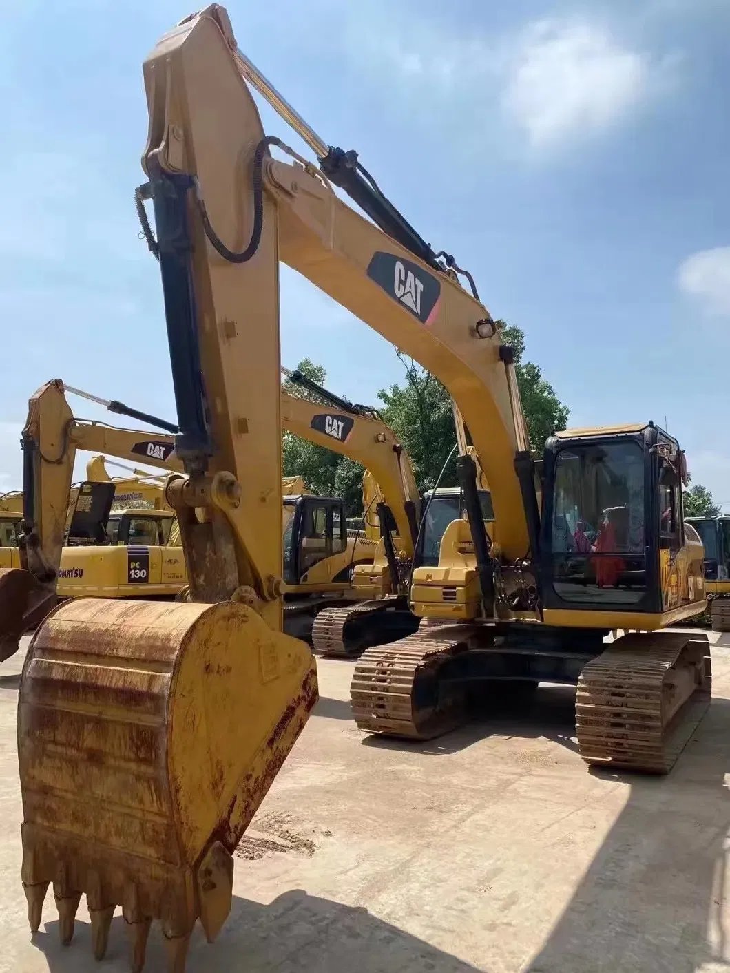 Second-Hand Construction Machinery Crawler Excavator Cat313 Large Used Excavator