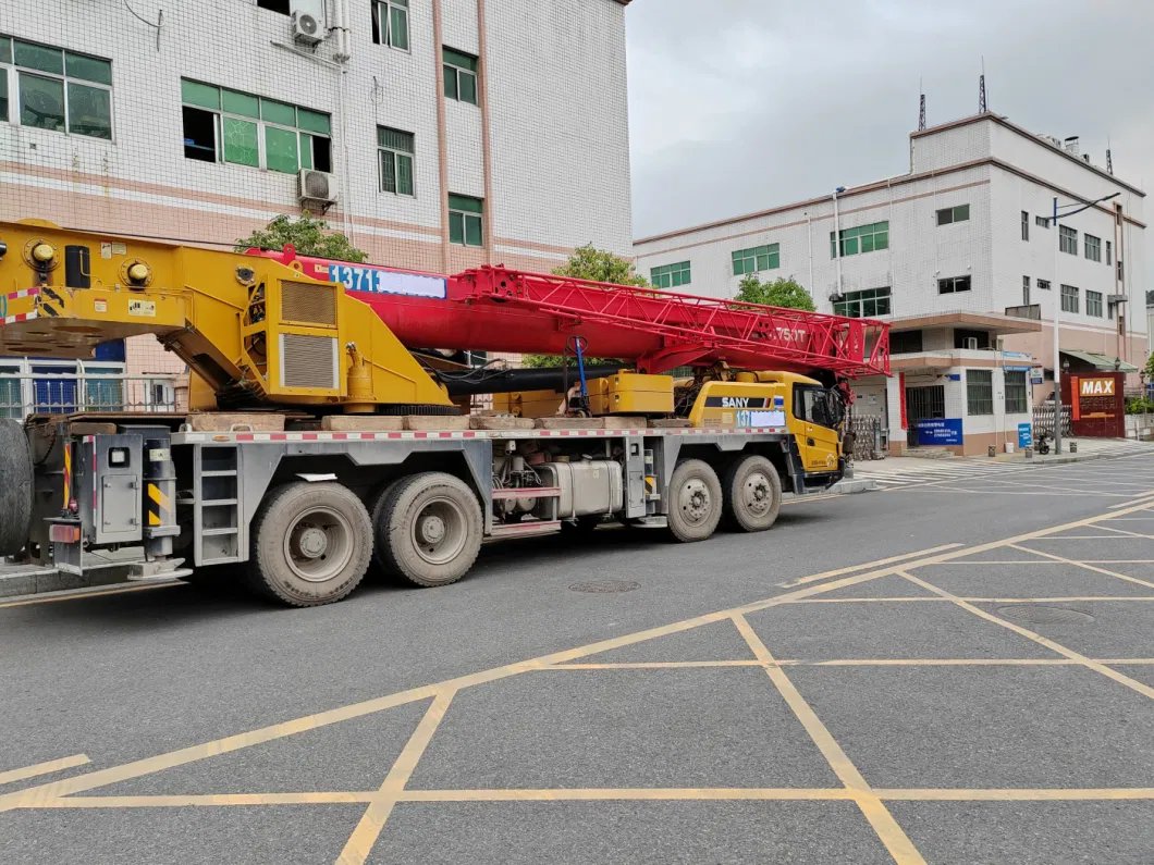 2019 Used Crane Truck Mobile Crane 55t Crane with Good Condition Stc550t Knuckle Boom Crane