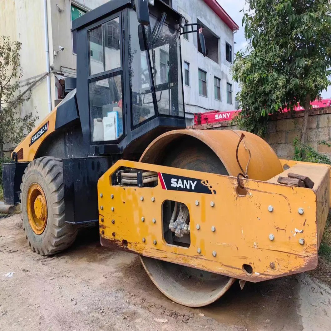 22 Tons Used Sany Roller Second Hand Road Rollers for Mining Construction