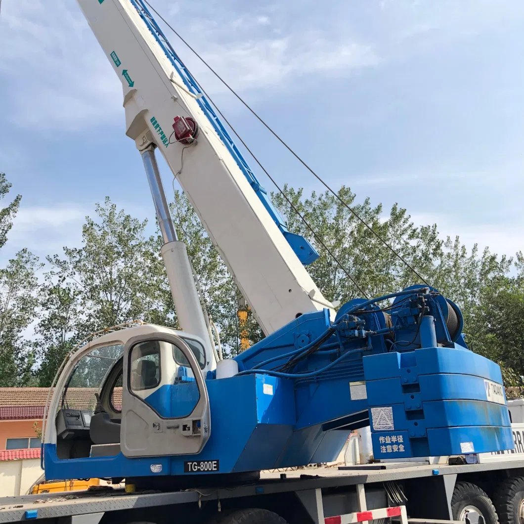Japan Original Tadano Tg-800e 80 Tons Used All Terrain Crane Very Cheapest Price for Sale