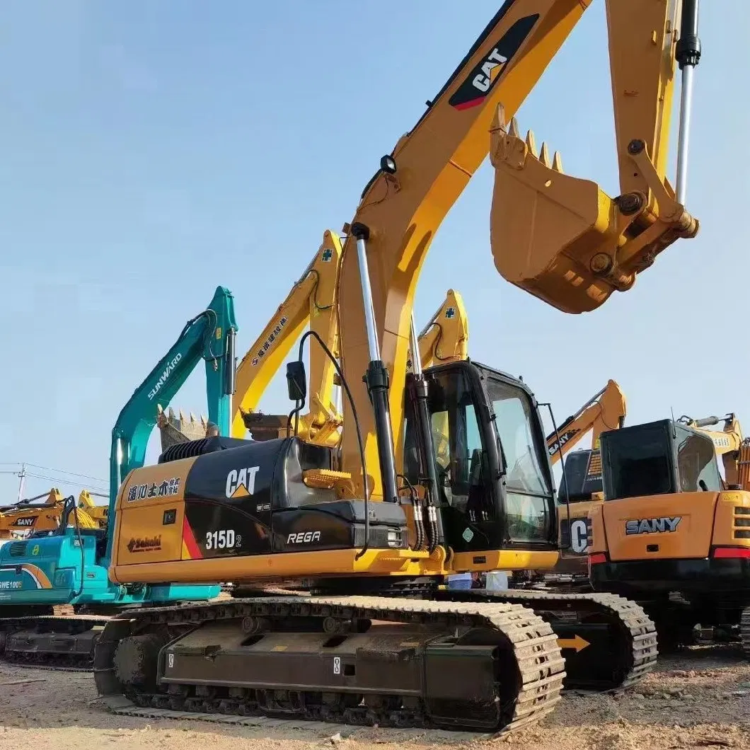 Second-Hand Caterpillar315 Construction Equipment Crawler Excavator for Sale