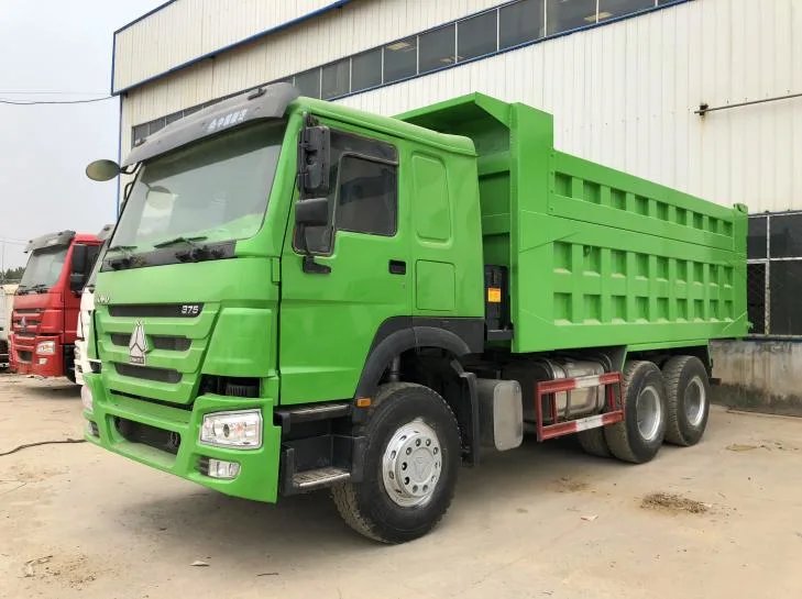 Used Sinotruk Euro 2 HOWO 6X4 371/375HP Dump Truck Tipper on Sale
