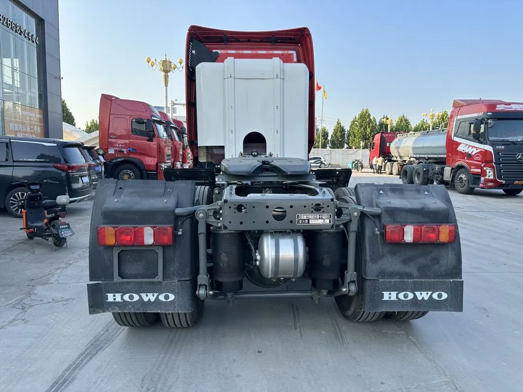 Used HOWO T7h CNG Tractor 430 HP Sold in Uzbekistan Using Howot7h CNG Sold at Low Price