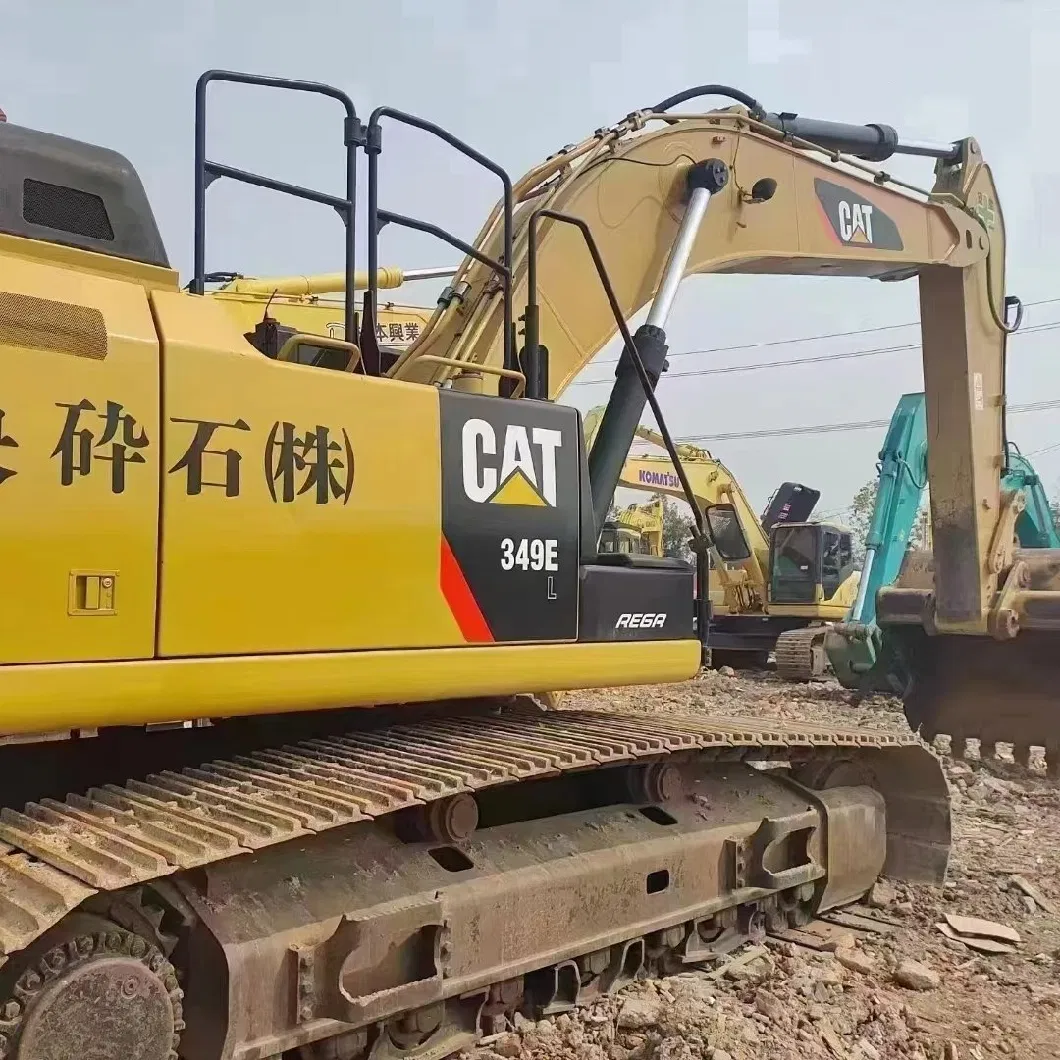Cat 349e Used Digger 49 Ton Secondhand Construction Machine Excavato in Stock