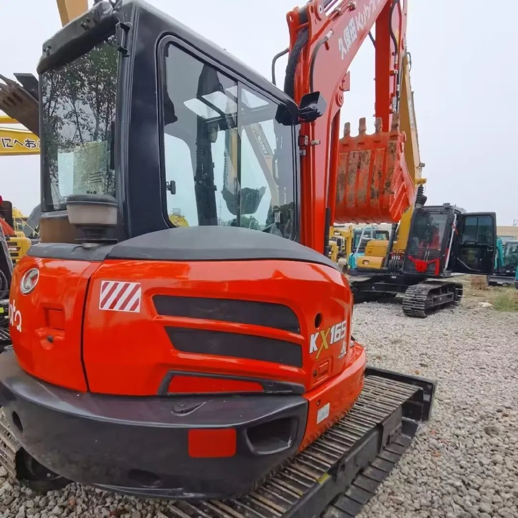 Used Kubota 165 Excavator Original Japanese Mini Excavator 6 Ton Mini Used Excavator