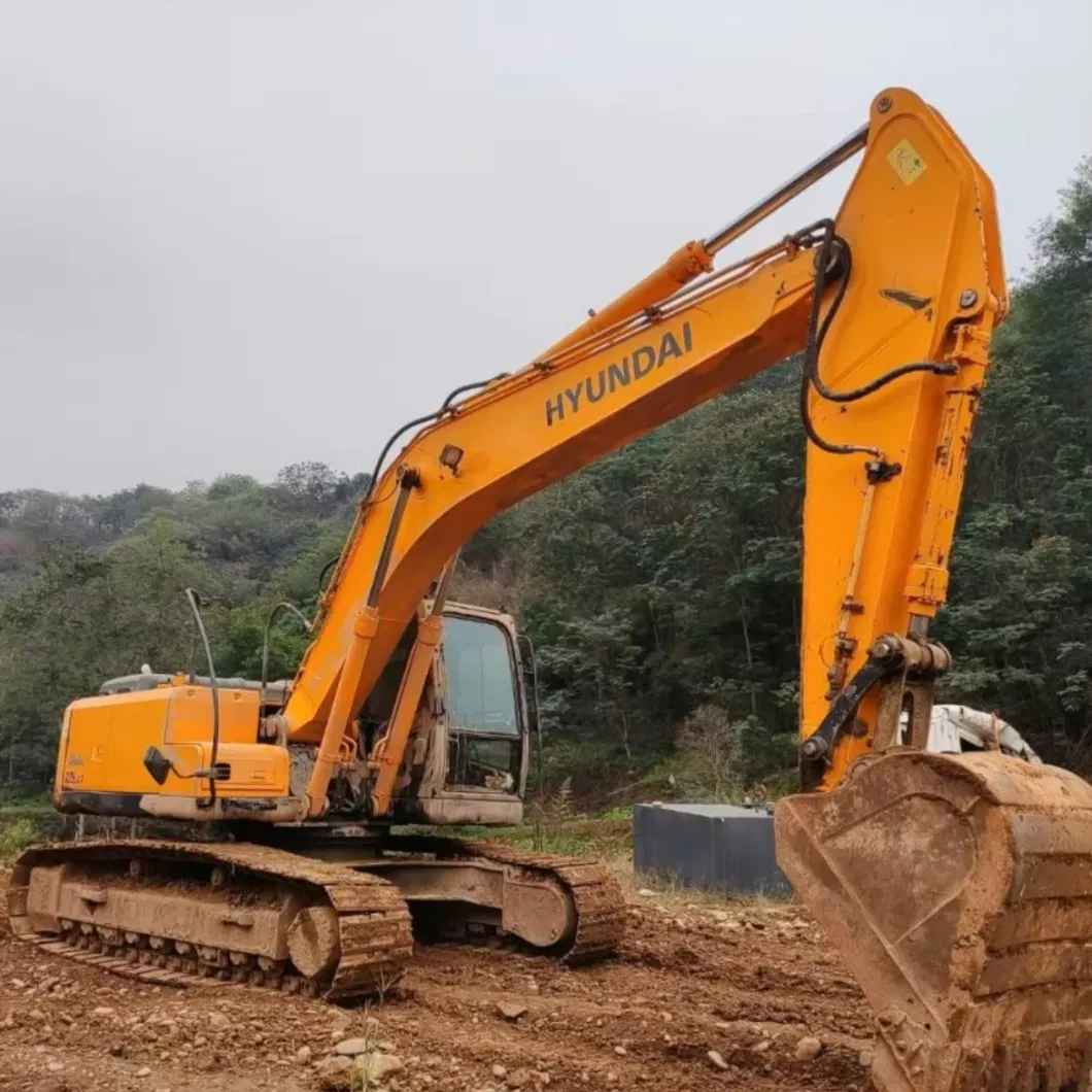Used Hyundai 225 Construction Equipment Crawler Excavator Original for Sale