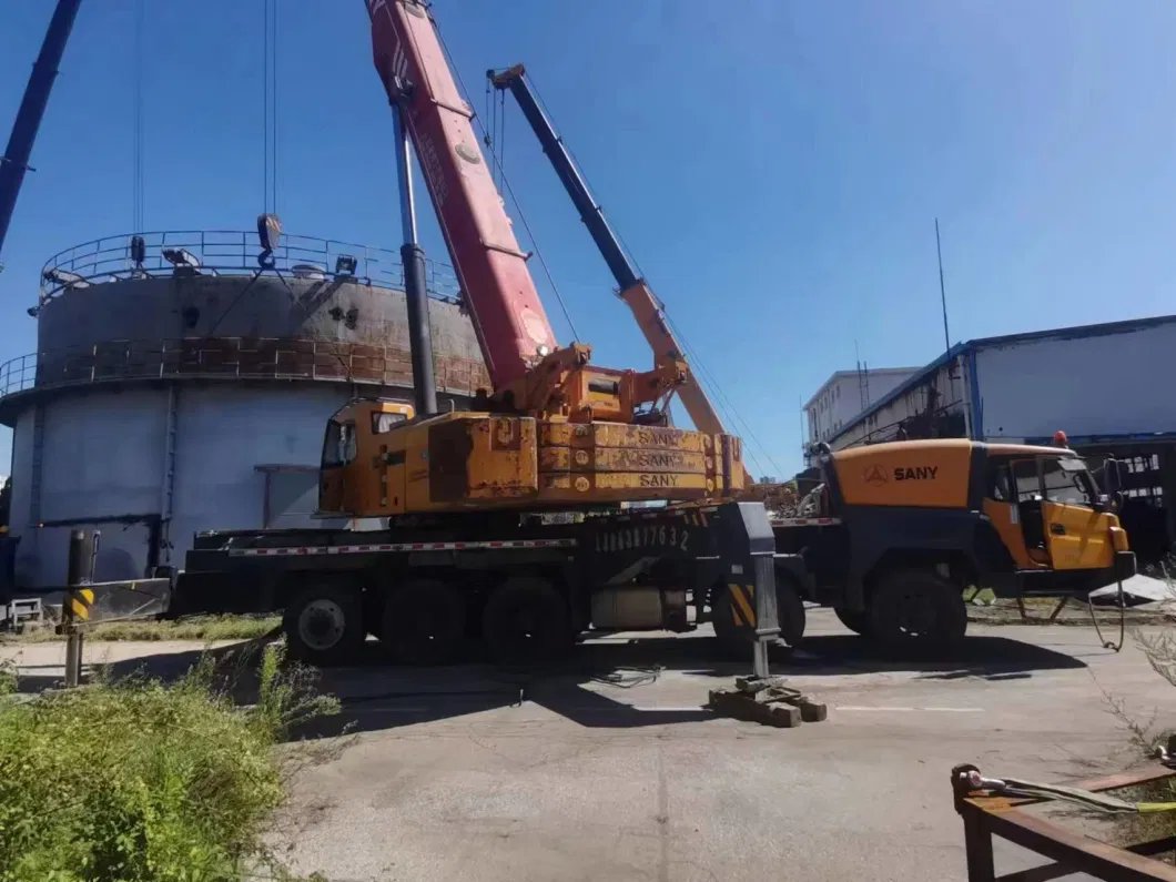 2013 Mobile Crane 100ton Construction Machinery Used Hane Tower Crane